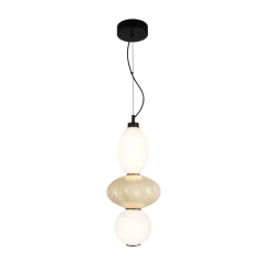 Lampa sufitowa, wisząca TORDI LED żółta
