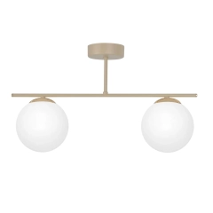 Lampa sufitowa SAVIA beżowa