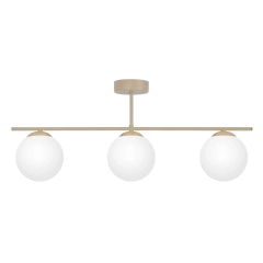 Lampa sufitowa SAVIA 3 beżowa