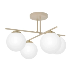 Lampa sufitowa SAVIA 4 beżowa