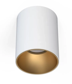 Lampa sufitowa, spot EYE TONE biały, złoty