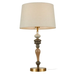 Lampa stołowa MOREN brąz antyczny