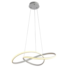 Lampa sufitowa wisząca CONSA LED biała
