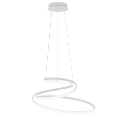 Lampa sufitowa wisząca LORILA LED biała