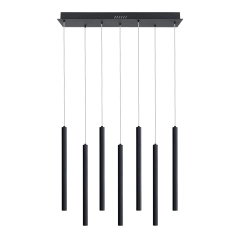 Lampa sufitowa wisząca VALDES LED CCT czarna