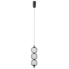 Lampa sufitowa wisząca PEDRO LED czarna