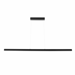 Lampa liniowa wisząca LED MERIDA 21W 160cm CCT czarna