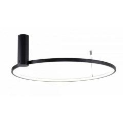 Lampa sufitowa, okrąg LED HORIK 32 W czarna