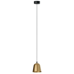 Lampa sufitowa wisząca LED CAPRI A złota