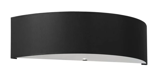 Lampa ścienn, kinkiet SKALA czarny