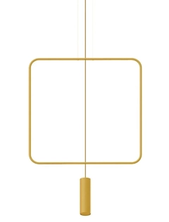 Lampa wisząca RANA 1 złota