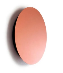 Lampa ścienna kinkiet RING LED M copper