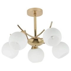 Lampa sufitowa wisząca AMOS złota