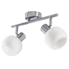 Lampa sufitowa ANDRUS 2 srebrna