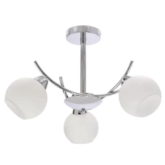 Lampa sufitowa wisząca AMOS srebrna