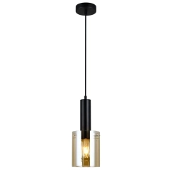 Lampa sufitowa wisząca SARDO czarna