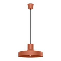 Lampa wisząca BILO ochra czerwona