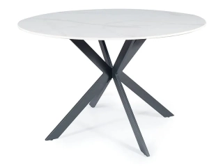 Stół okrągły TALIA 120 cm biały