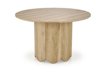Stół okrągły HUGO dąb naturalny 120 cm