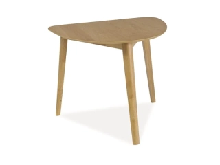 Stół trójkątny KARL 90 cm dąb