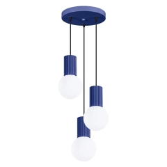 Lampa wisząca HALO 3P ultramaryna