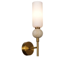 Kinkiet, lampa ścienna SANTOS mosiężna