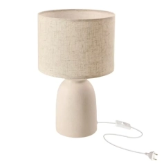 Lampa stołowa TAFLA beżowa