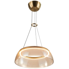 Lampa sufitowa wisząca TORPE LED złota