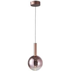 Lampa sufitowa wisząca CAMINO 1A LED miedziana