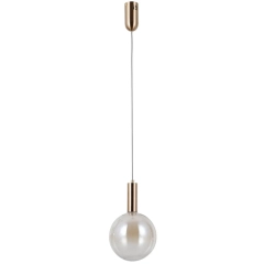 Lampa sufitowa wisząca STRELA M LED złota
