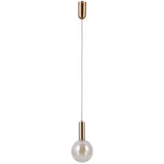 Lampa sufitowa wisząca STRELA S LED złota