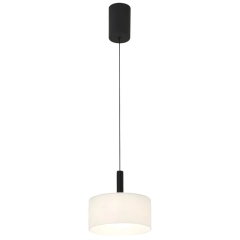 Lampa sufitowa wisząca AUSTIS LED czarna, biała