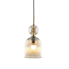 Lampa wisząca SOPHIA COGNAC beżowa 11039