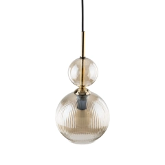 Lampa wisząca SOPHIA COGNAC beżowa 11040