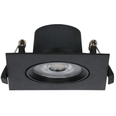 ORO ZUMA LED S 9W CCT-B wpust czarny kwadrat