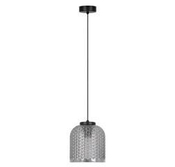 Lampa sufitowa wisząca INGA czarna
