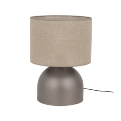 Lampa stołowa, nocna TAMI brązowa