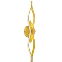 Kinkiet LED BRAMIS złoty 58 cm