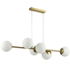 Lampa wisząca BALI złota 90 cm