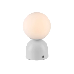 Lampa stołowa RUDI biała