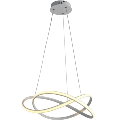Lampa sufitowa wisząca LED RUMIO biała