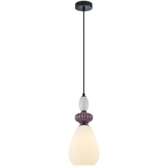 Lampa sufitowa wisząca DOMALI biała