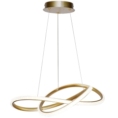 Lampa sufitowa LED ALMERA złota