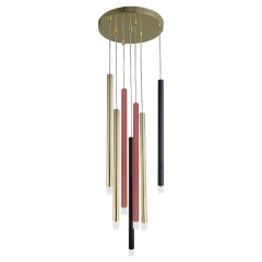 Lampa wisząca LUNGO 7 kolor mix