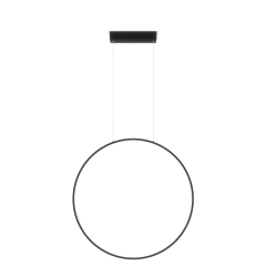 Lampa wisząca MIRROR S czarna IP44 LED CCT