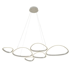 Lampa sufitowa, wisząca HURON beżowa