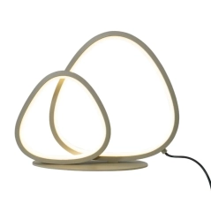 Lampa stołowa HURON LED beżowa