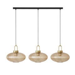 Lampa wisząca AKARI 3 na listwie K-5856