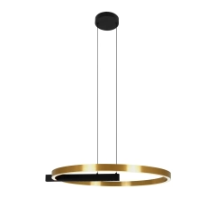 Lampa wisząca ledowa METIS złota K-8233