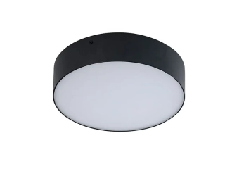 Lampa sufitowa, plafon MONZA R 22 4000K czarna